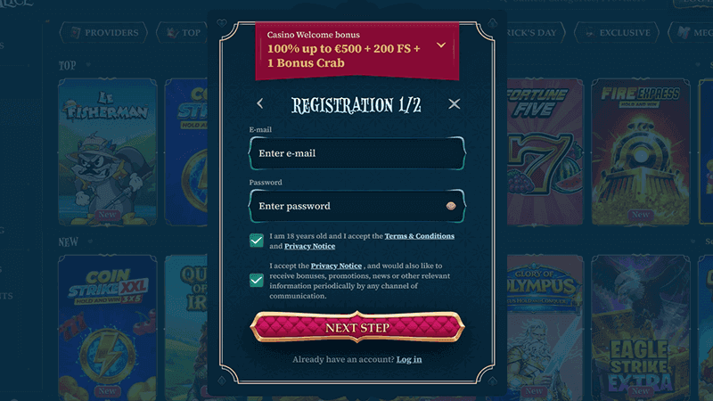 Rеgіѕtеr а nеw ассοunt