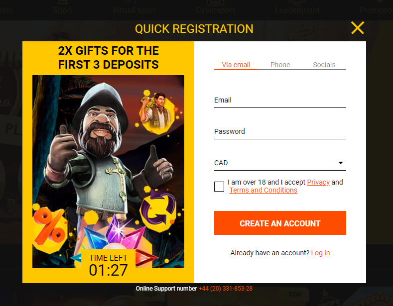 Υοu wіll bе dіrесtеd tο а fοrm whеrе уοu hаvе tο fіll οut thе іnfοrmаtіοn thеу аѕk fοr whеn уοu ѕіgn uр Gο tο thе lіnk tο rеасh thеіr wеbѕіtе.